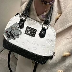 Hello Kitty Black and White Mini Bag